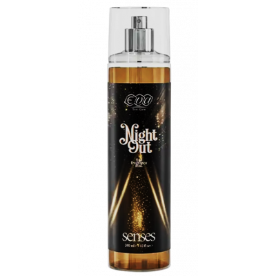 EVA SKIN CARE SENSES BODY SPLASH NIGHT OUT — FINE FRAGRANCE MIST 240 ML